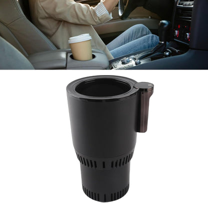 2-in-1 Car Cup Warmer and Cooler - Smart Auto Mug Holder for Heating and Cooling Drinks (Black)