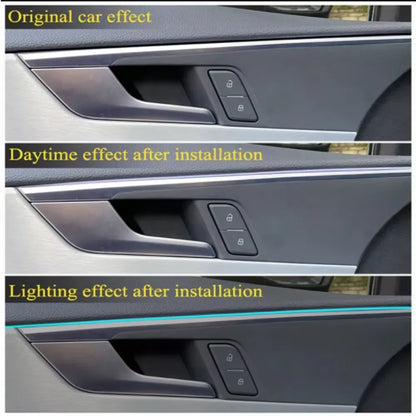 Acrylic Light Bar Auto Accessories 35/75/110Cm Car Full Color RGB LED Ambient Rainbow Light Strip Replacement Car Ambient Light Premium Car Ambient LED Interior Lighting Kit – RGB